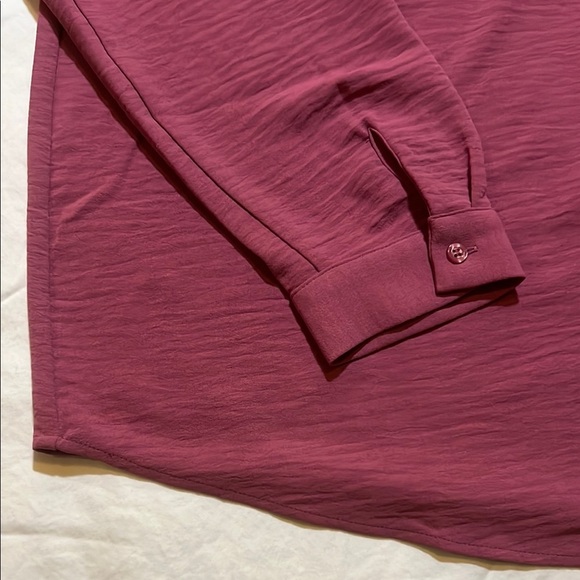 NWOT Dalia Pink Flowy Top sz L - Picture 3 of 5